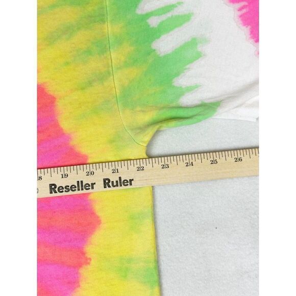 Vintage Kennedy Space Center T-Shirt XL Florida Tie Dye Puff Print Single Stitch - Picture 9 of 10